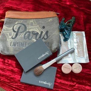 FINAL MARKDOWN-Brand new cosmetic bag with a few unused items (2 for $15 sale)